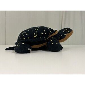 Wild Republic Blue And Tan Spotted Turtle Plush Stuffed Animal 2017